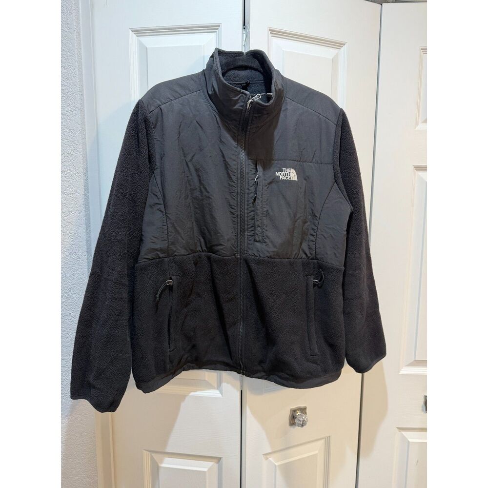 The North Face Outdoors Gorpcore Women's Denali Fleece Black Jacket Size XXL